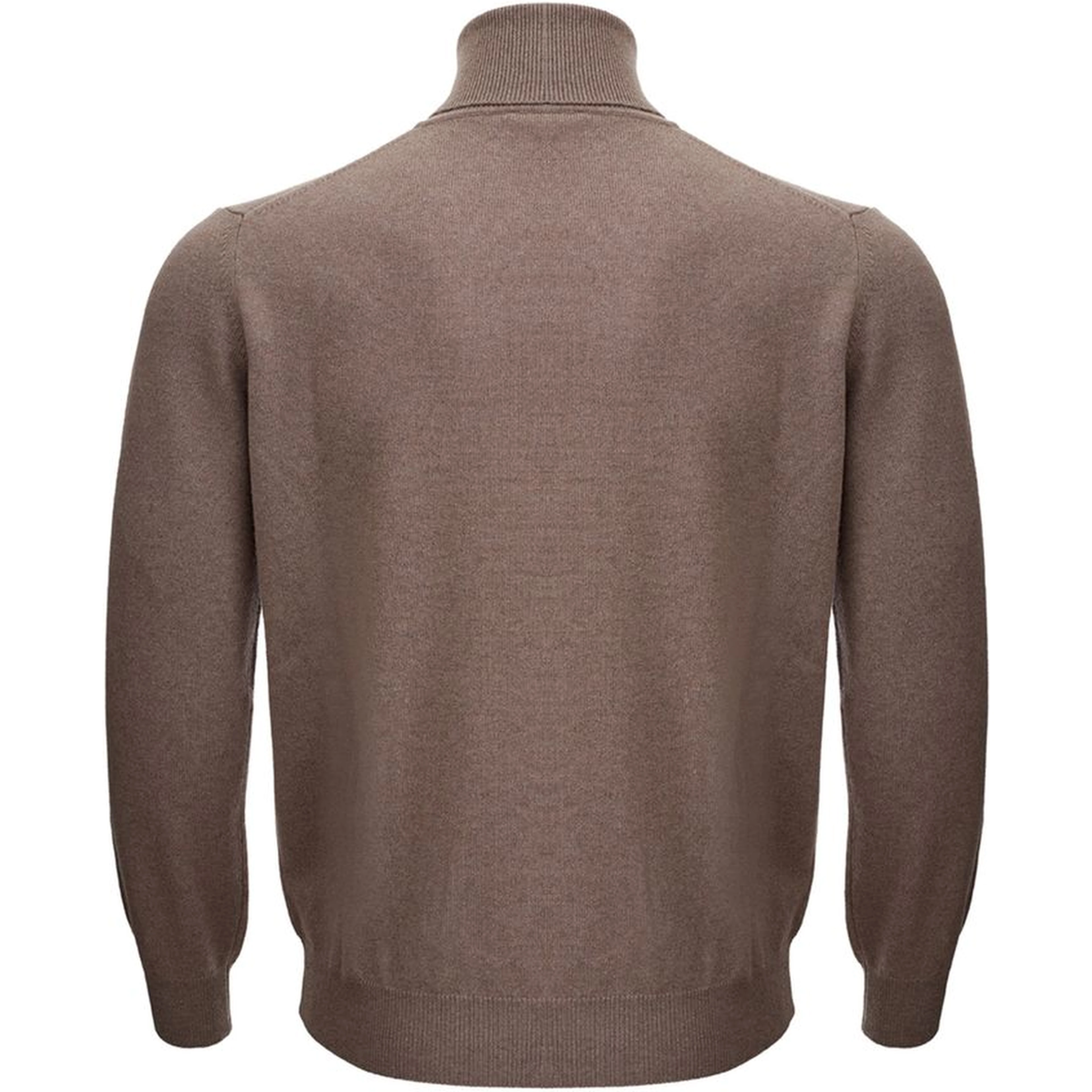 Brown Wool Turtleneck