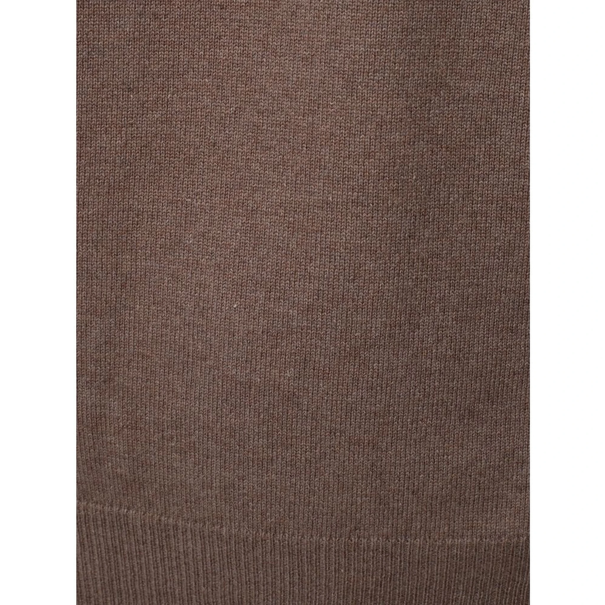 Brown Wool Turtleneck