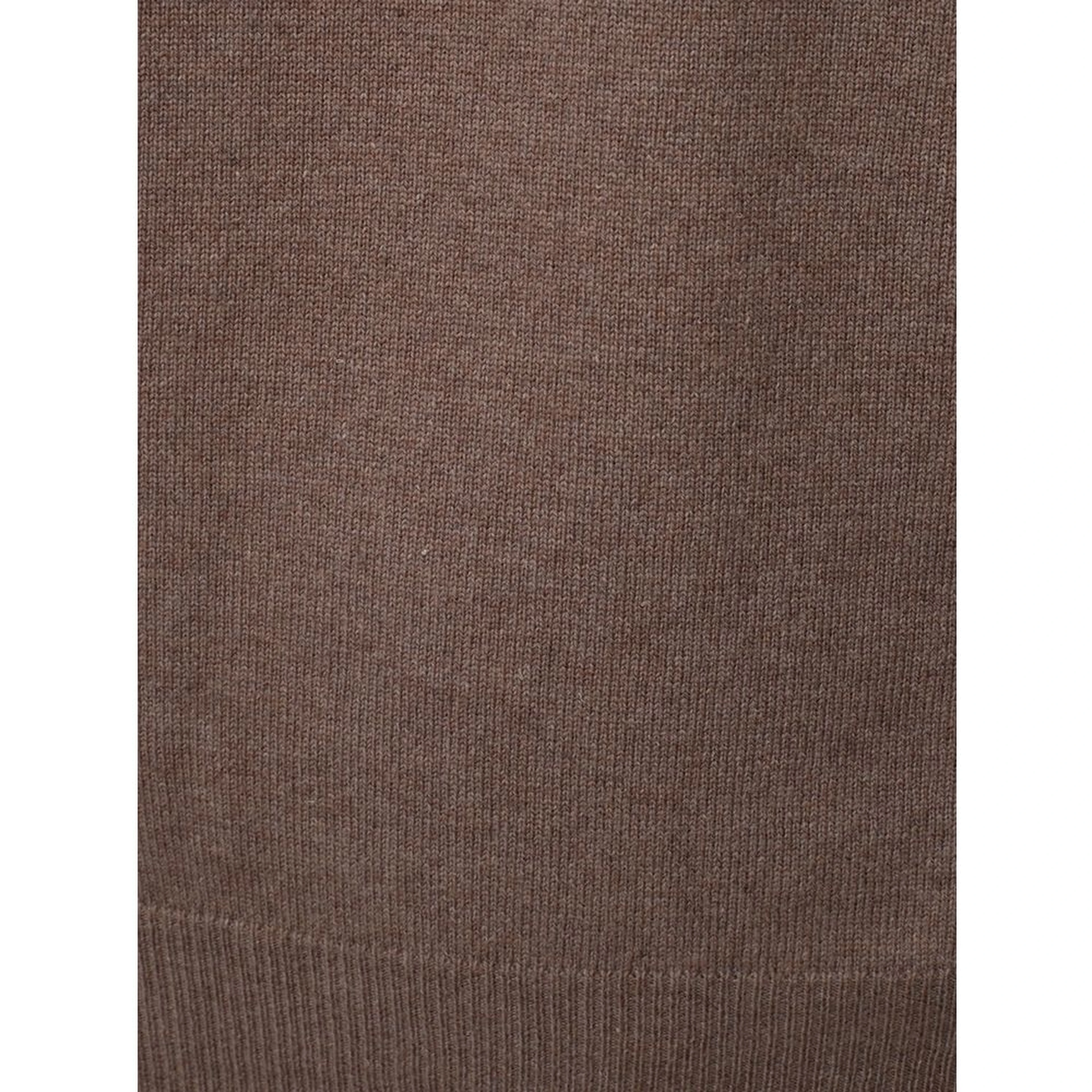 Brown Wool Turtleneck