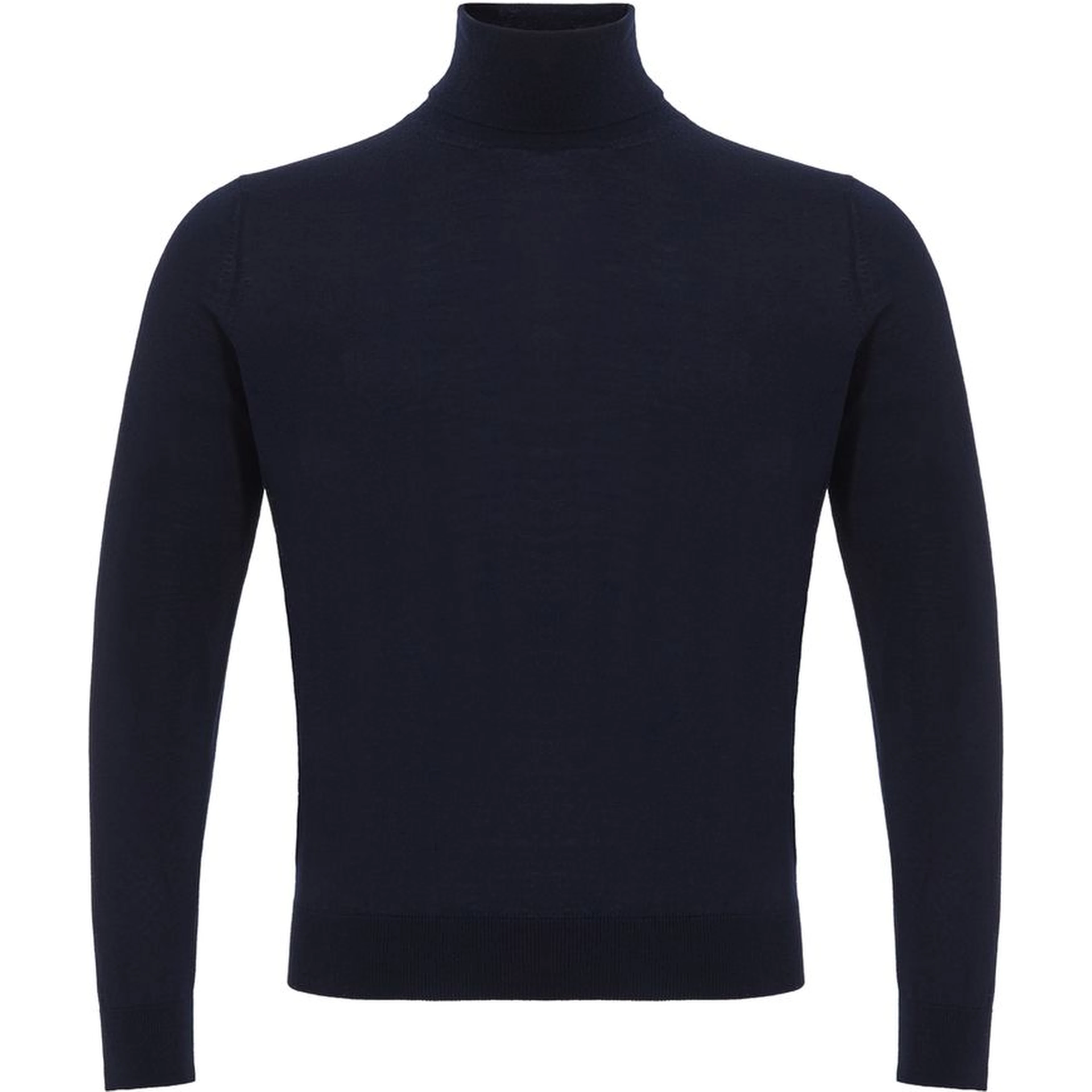 Blue Cashmere Turtleneck