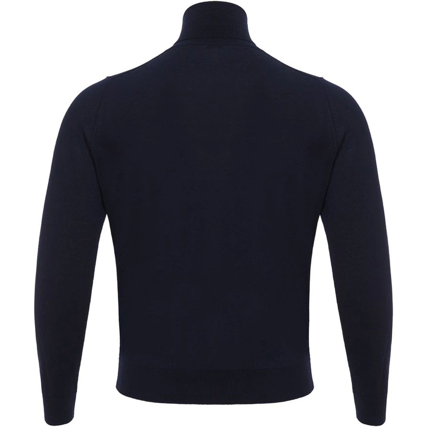 Blue Cashmere Turtleneck