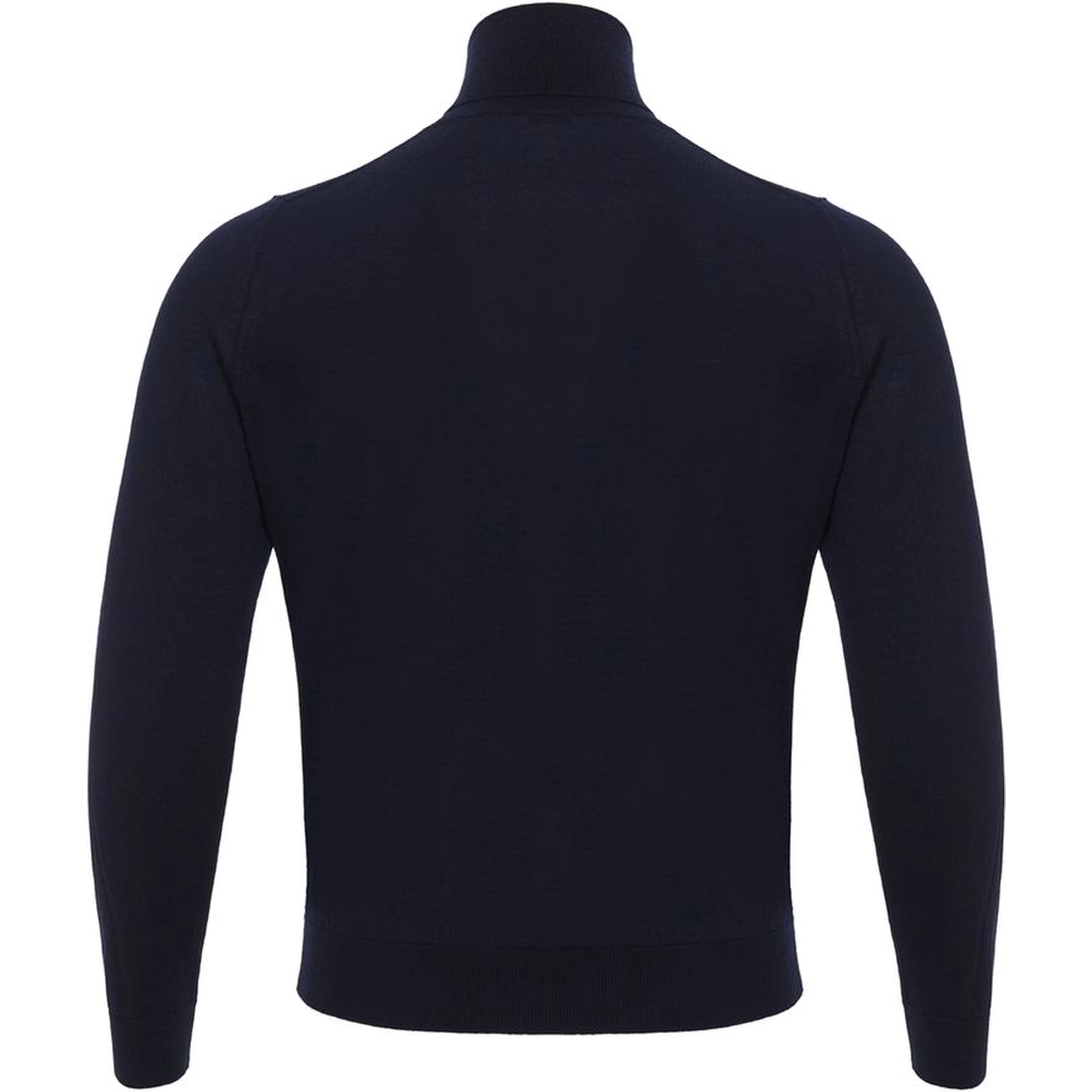 Blue Cashmere Turtleneck