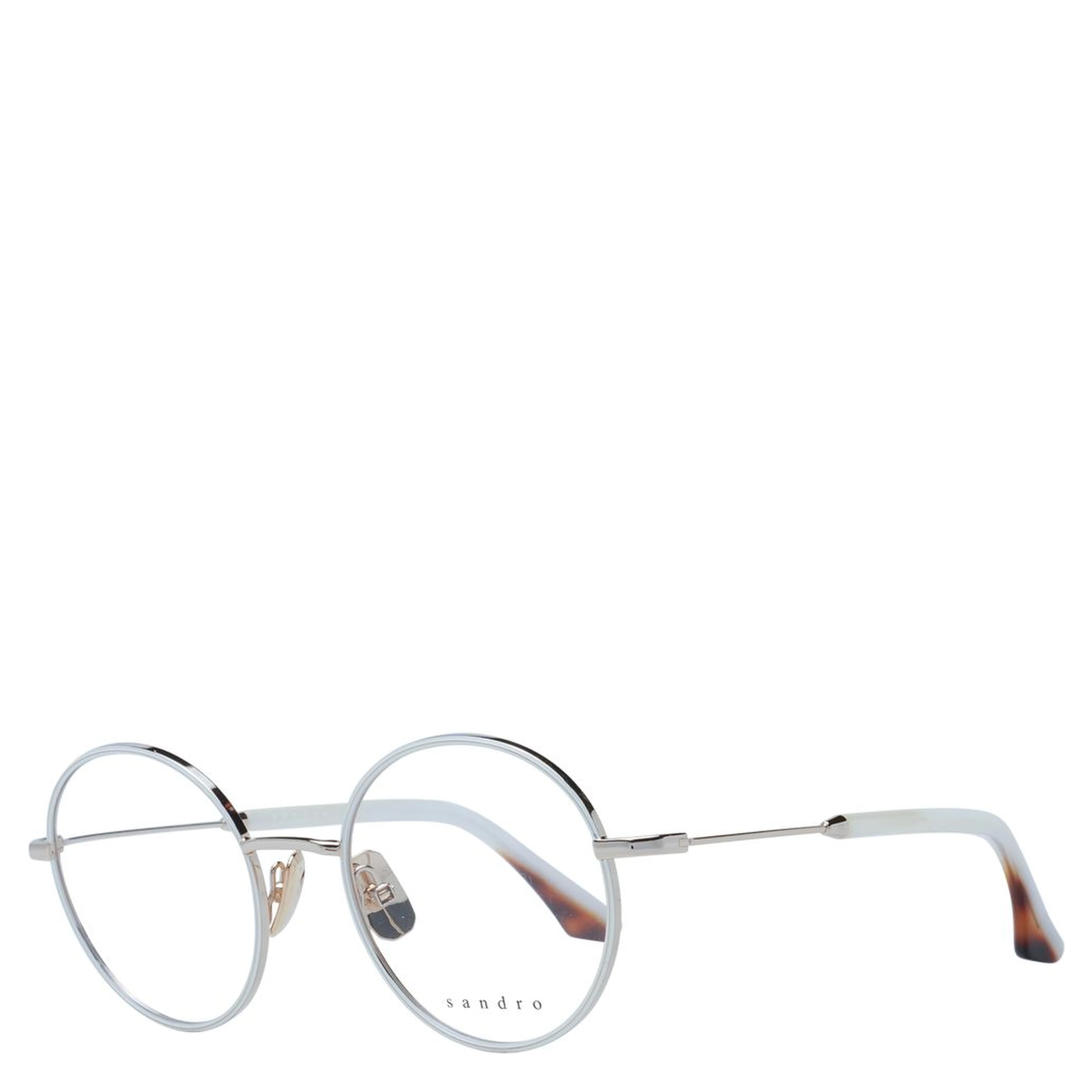 White Stainless Steel Glasses (Frames)