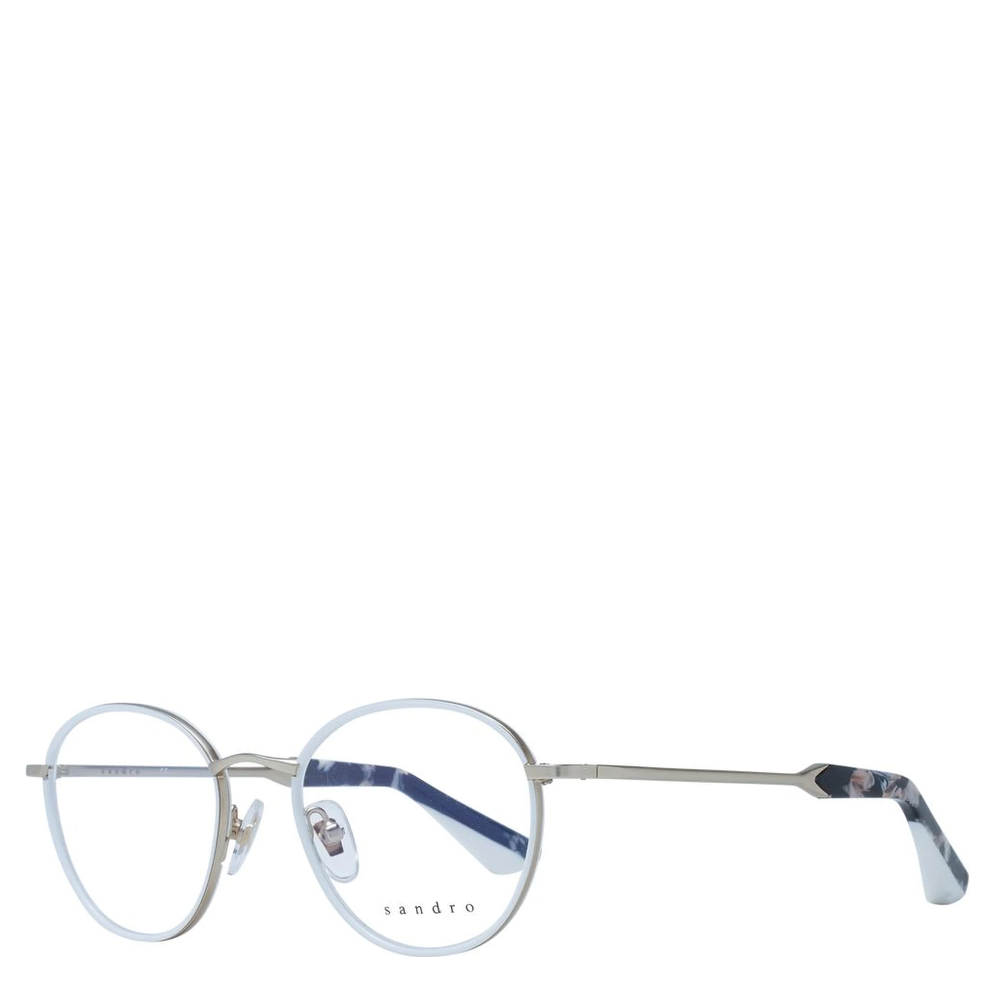 White Stainless Steel Glasses (Frames)
