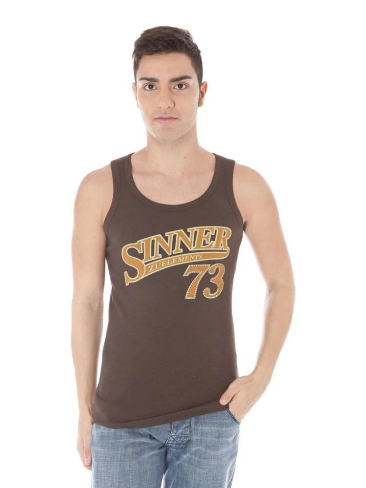 Brown Cotton T-Shirt