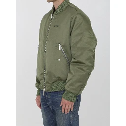 Four Leaf Clove bomber jacket