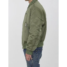 Four Leaf Clove bomber jacket