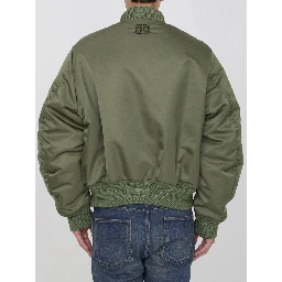 Four Leaf Clove bomber jacket