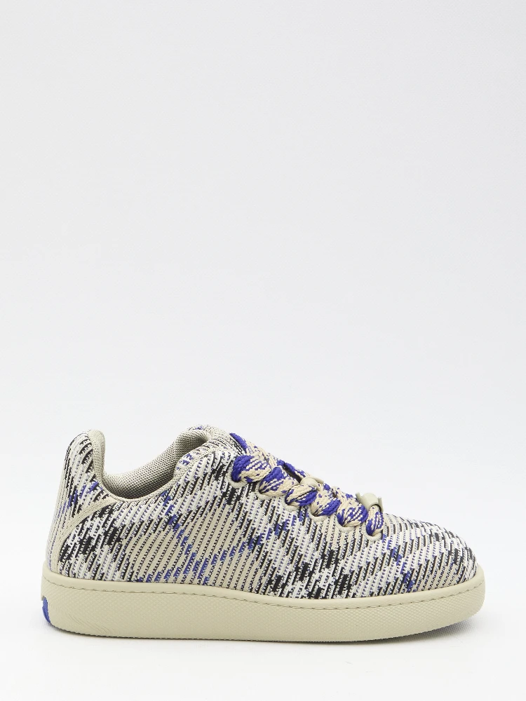 Check Knit Box sneakers