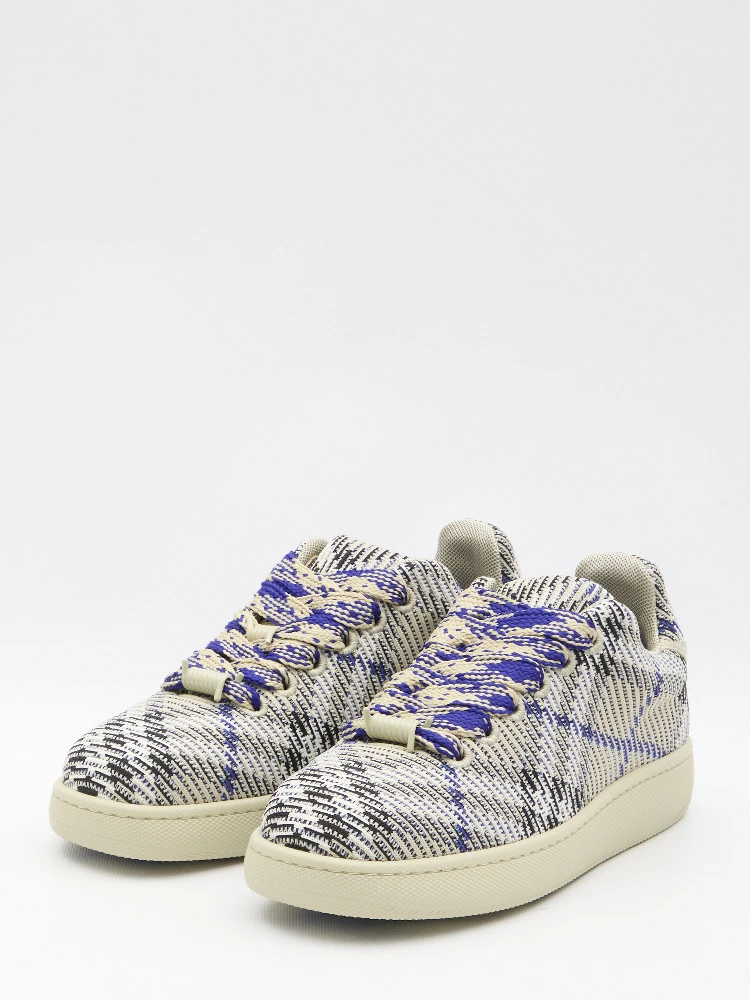 Check Knit Box sneakers alternative