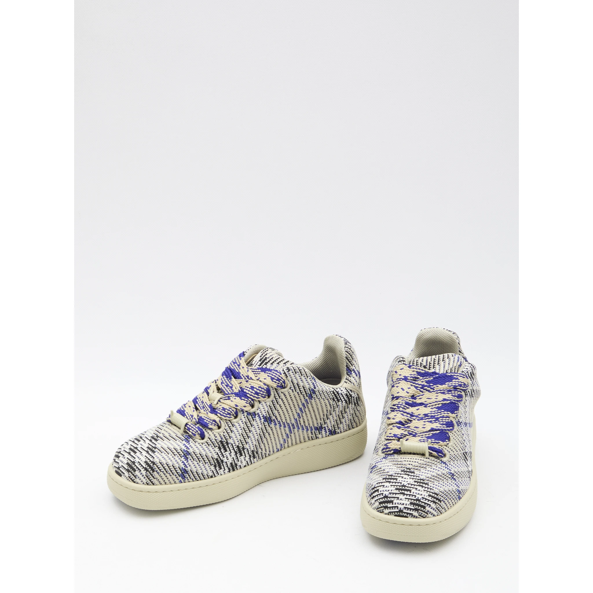 Check Knit Box sneakers