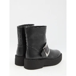 Viv Rangers High Biker Booties