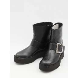 Viv Rangers High Biker Booties