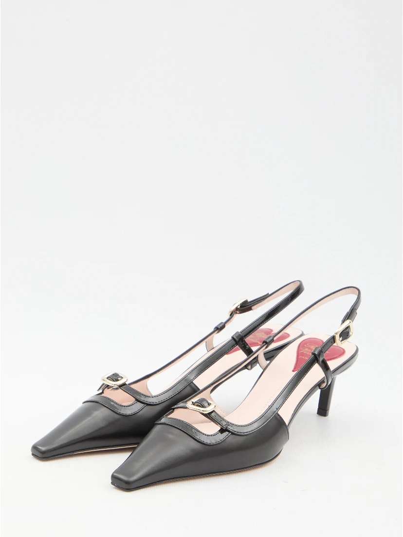 Viv' Canard slingback pumps