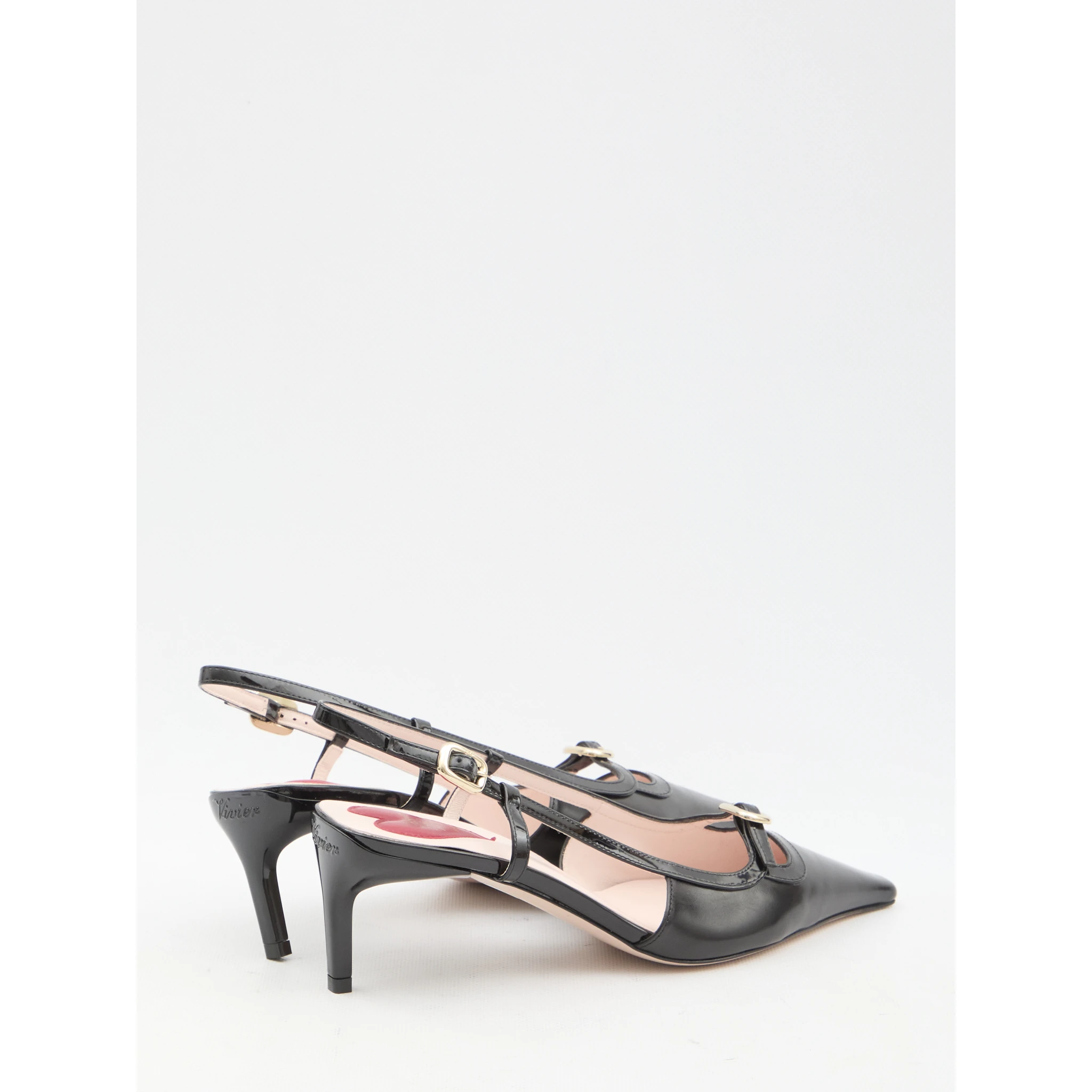 Viv' Canard slingback pumps