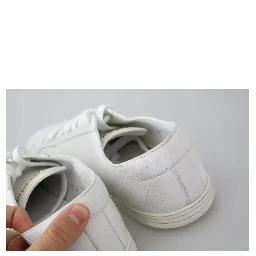 White Saint Tropez Lace Up Men Sneakers Men Shoes