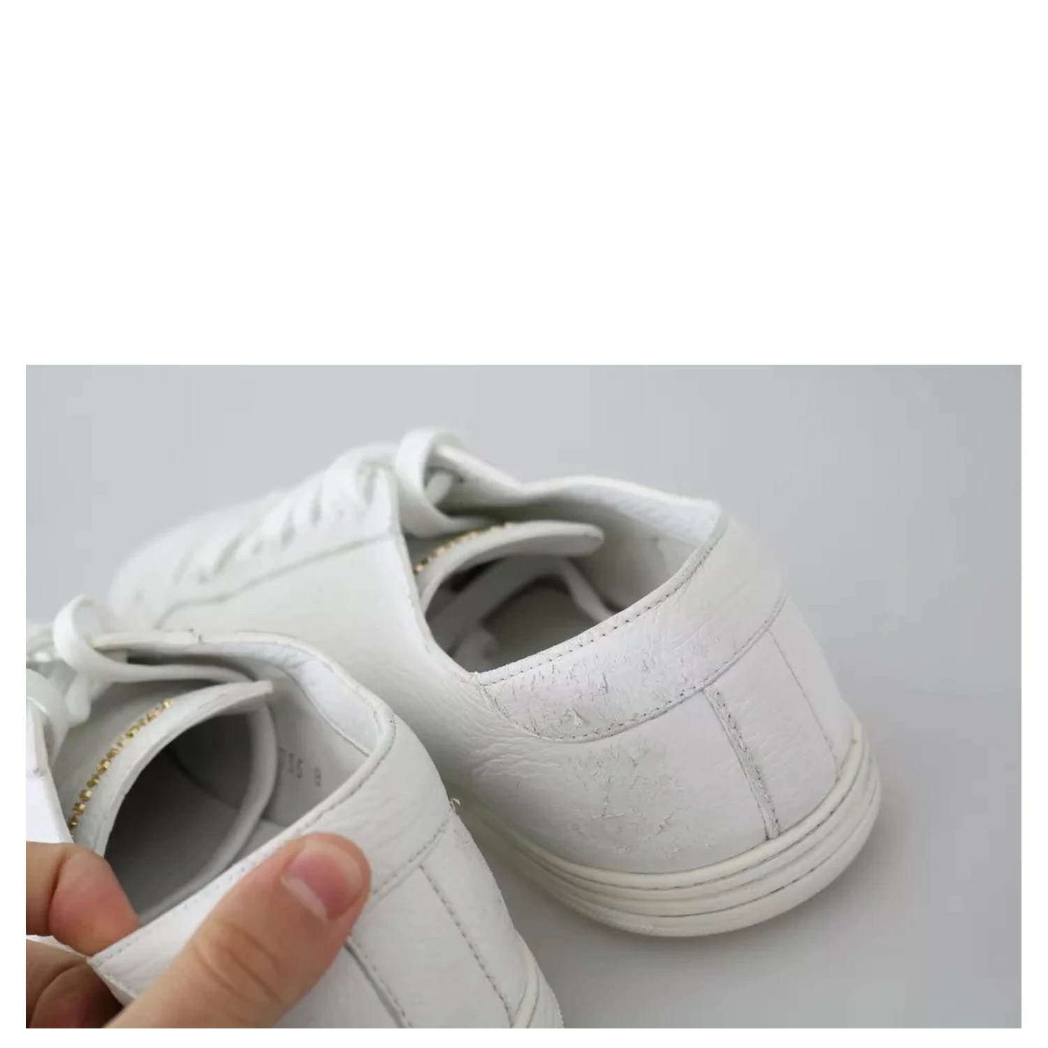 White Saint Tropez Lace Up Men Sneakers Men Shoes