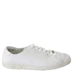 White Saint Tropez Lace Up Men Sneakers Men Shoes
