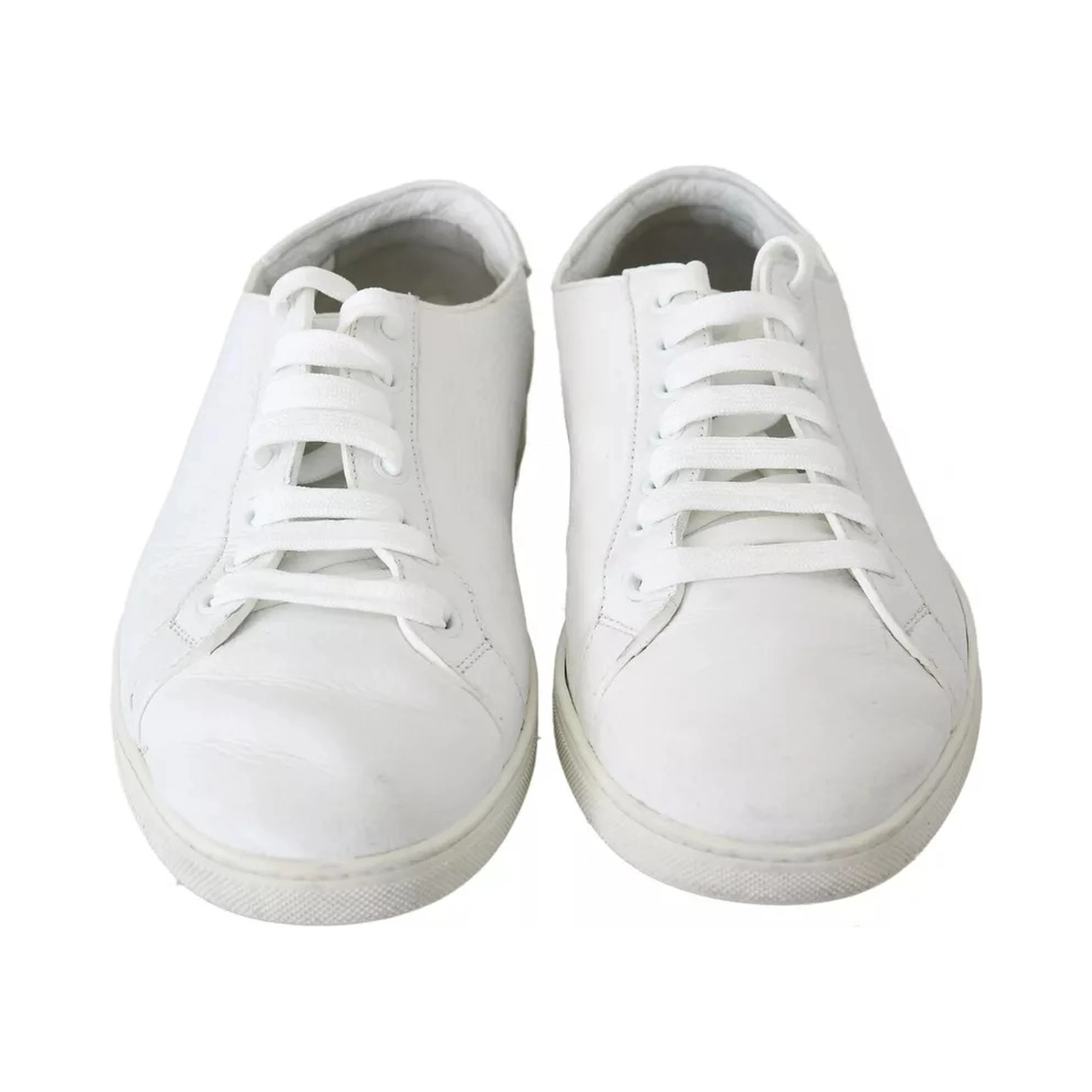 White Saint Tropez Lace Up Men Sneakers Men Shoes