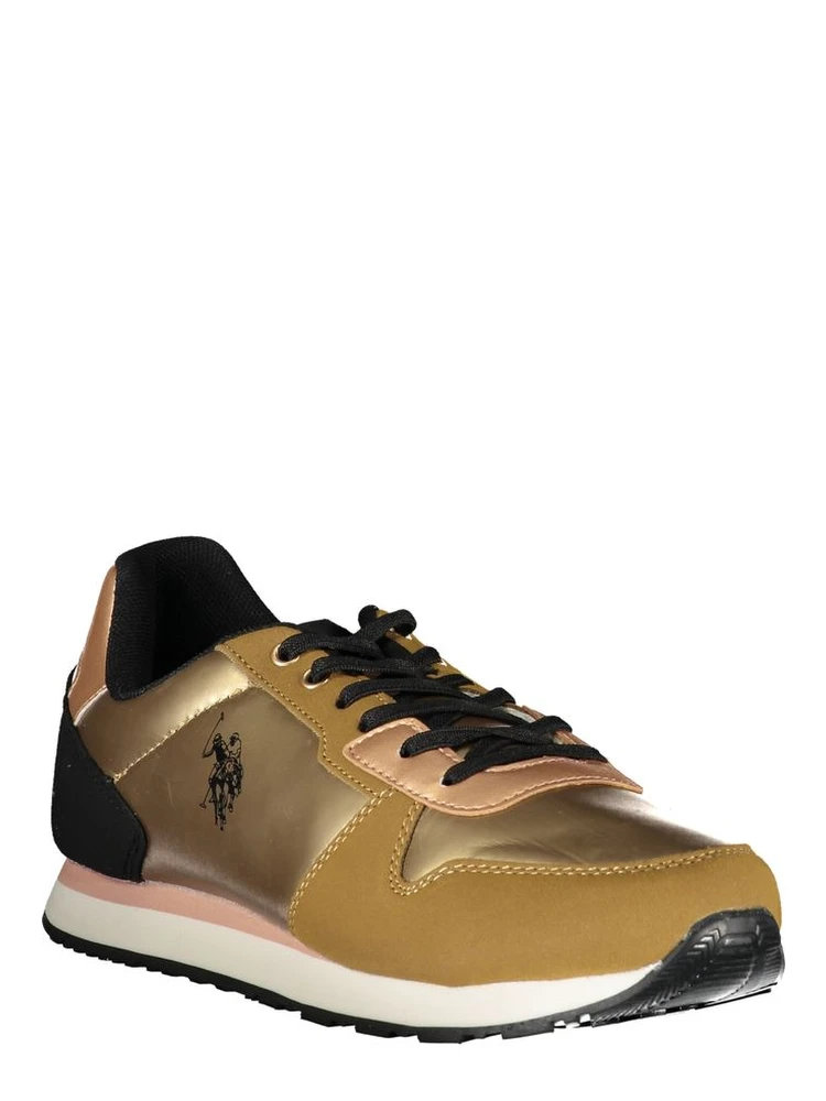 Gold Polyester Sneaker alternative