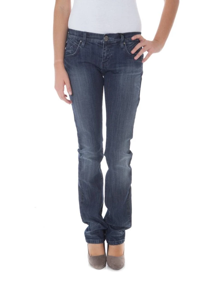 Blue Cotton Jeans Denim