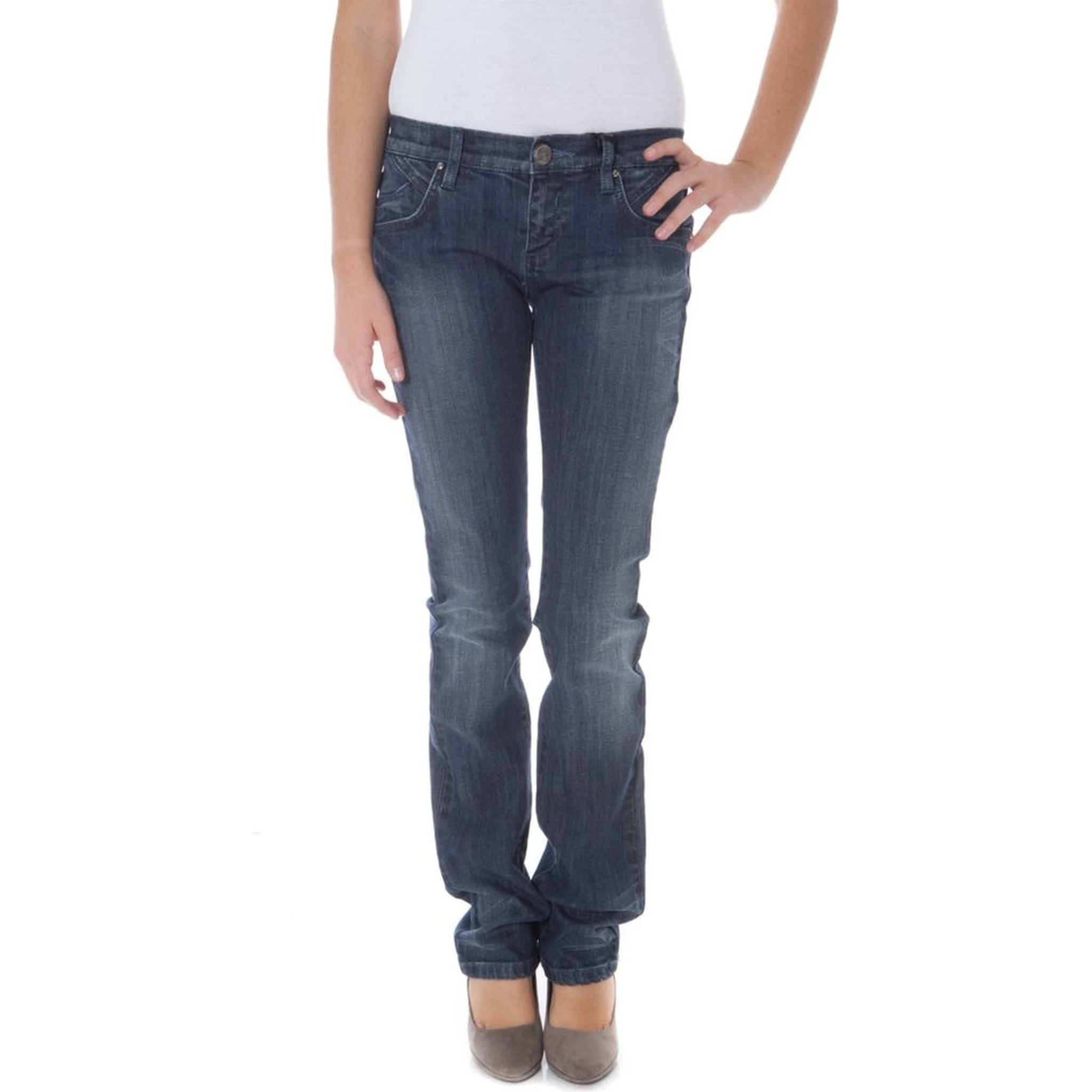 Blue Cotton Jeans Denim