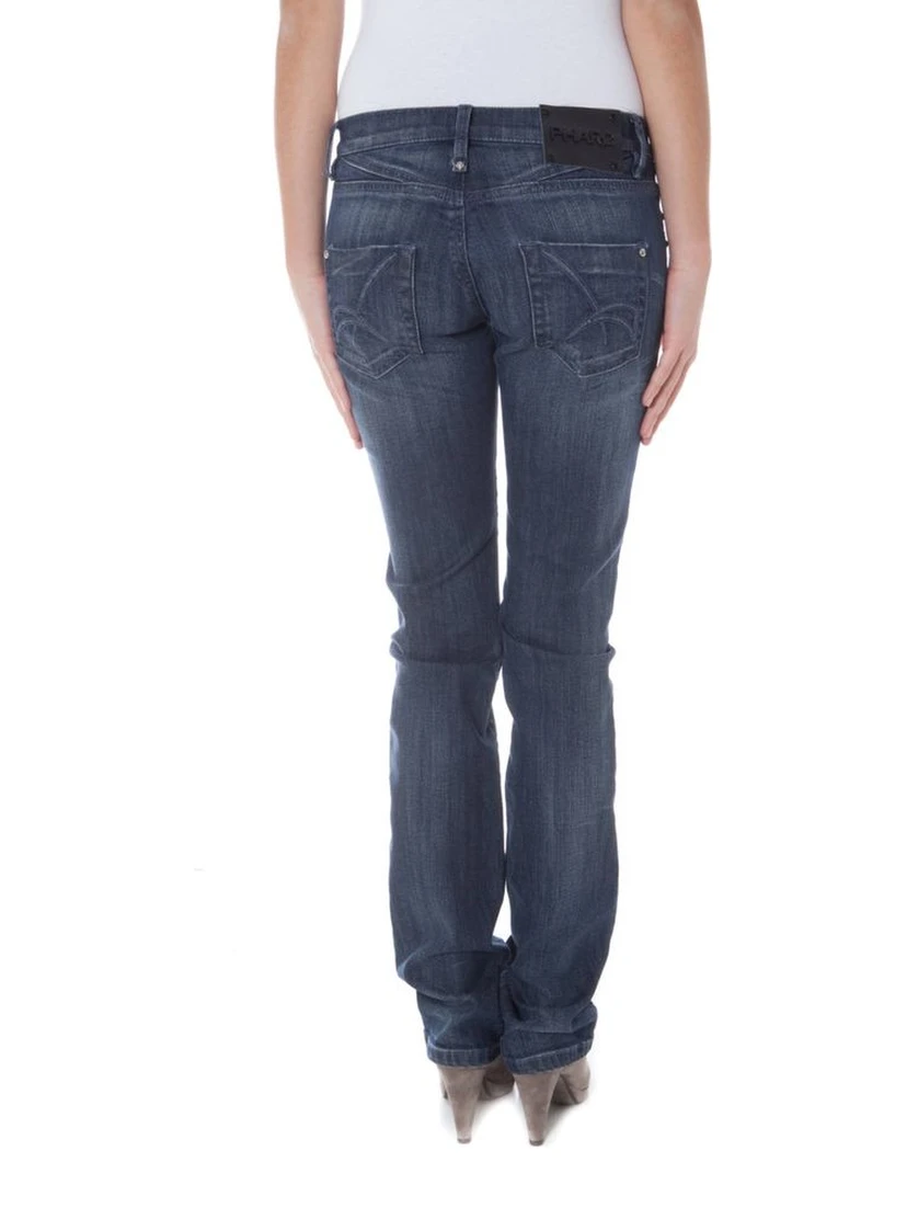 Blue Cotton Jeans Denim