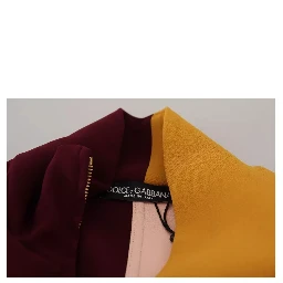 Multicolor Floral Viscose Full Zip Sweater