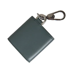 Green Leather DG Logo Keyring Coin Purse Keyring Wallet