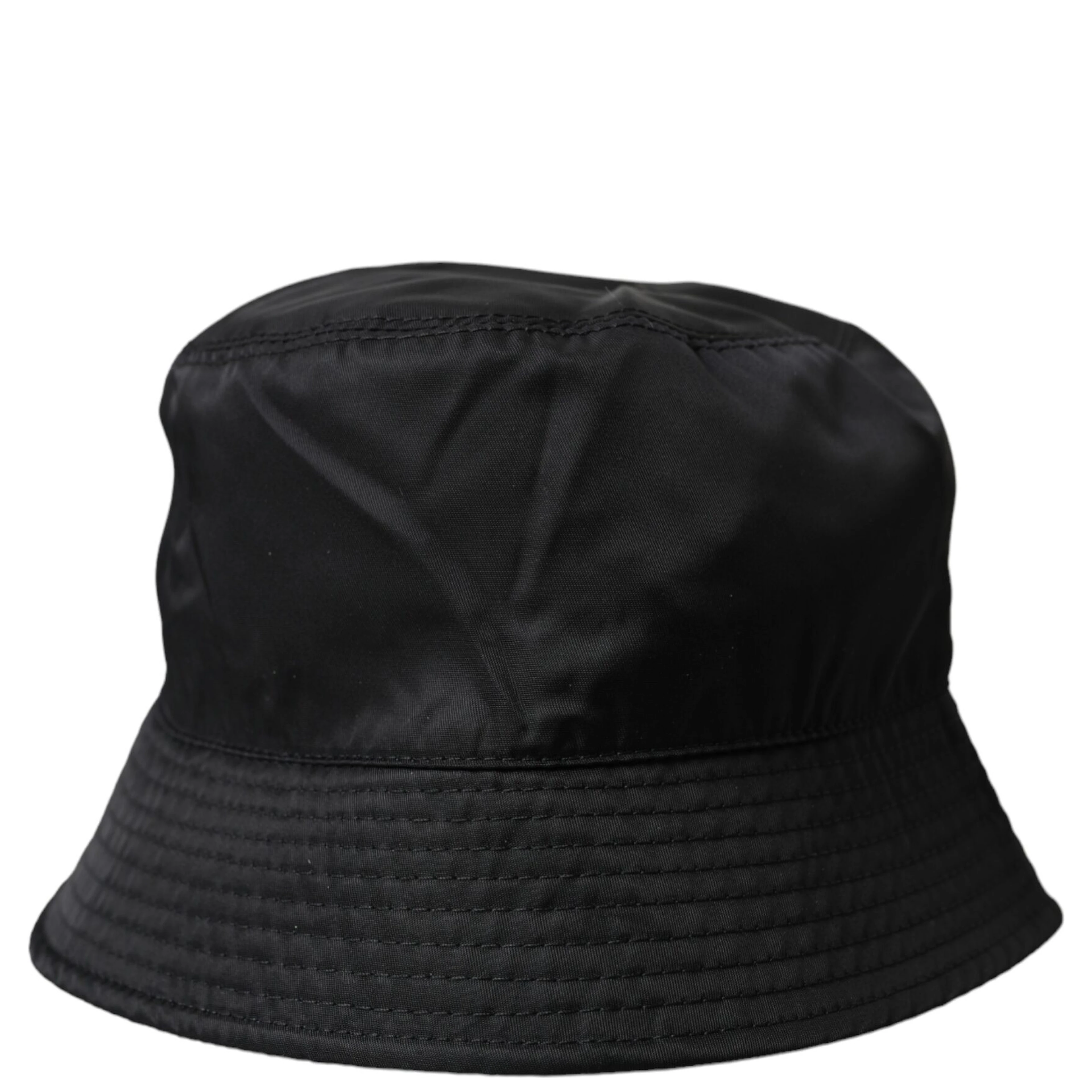 Black Wide Brim Cap Bucket Hat Men