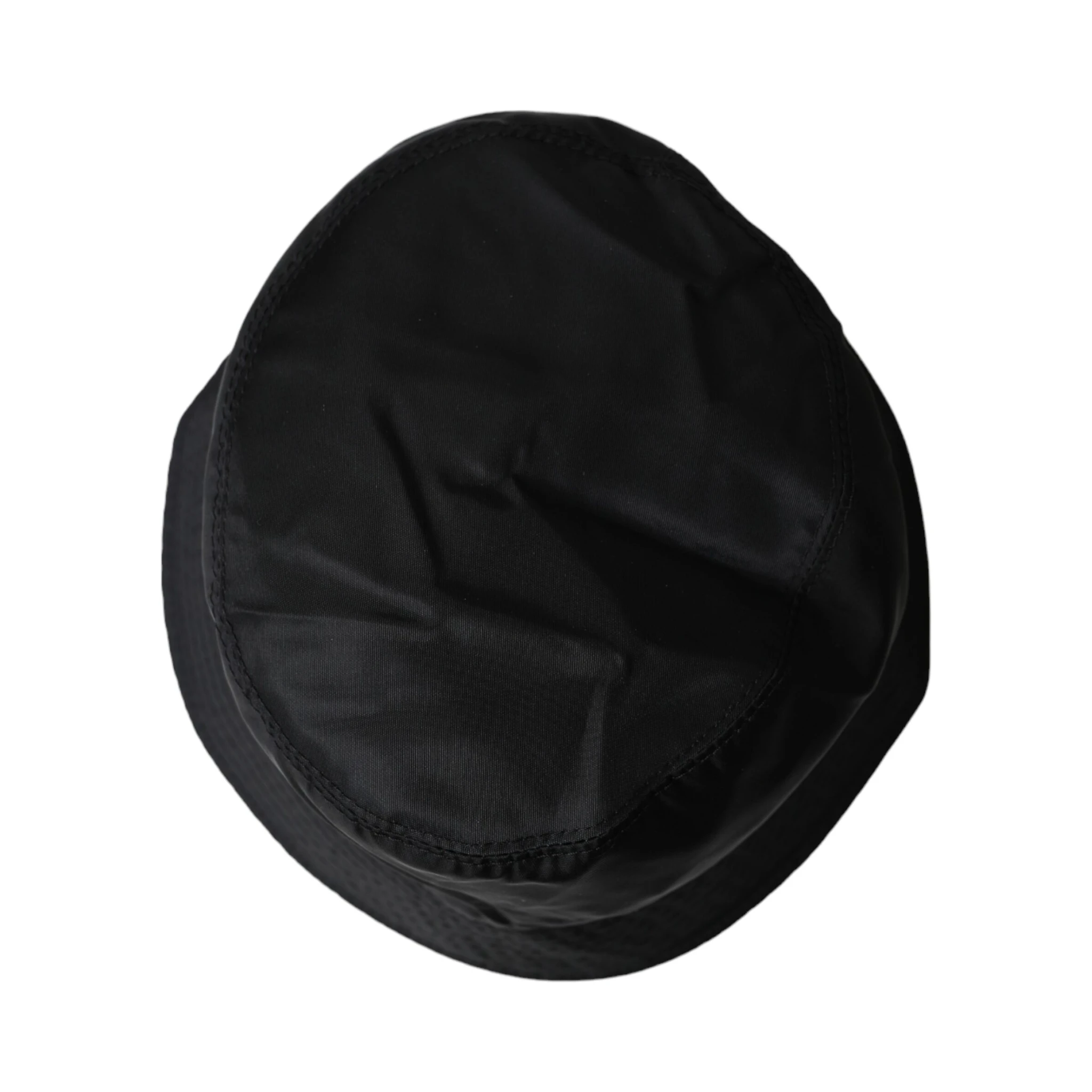 Black Wide Brim Cap Bucket Hat Men