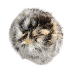 Multicolor Acrylic Fur Women Bucket Hat