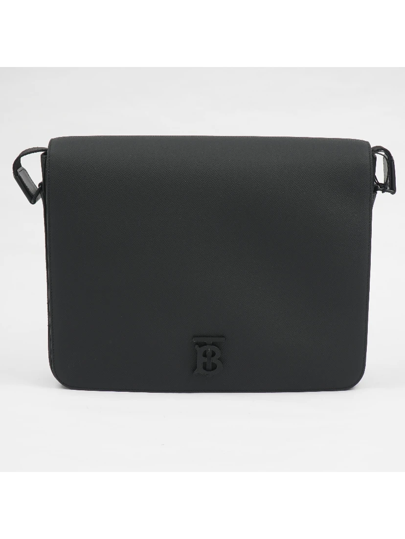 medium Alfred leather messenger bag