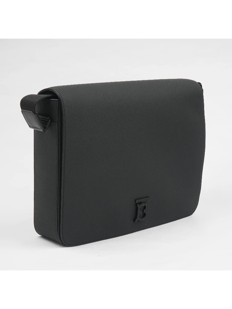 medium Alfred leather messenger bag alternative