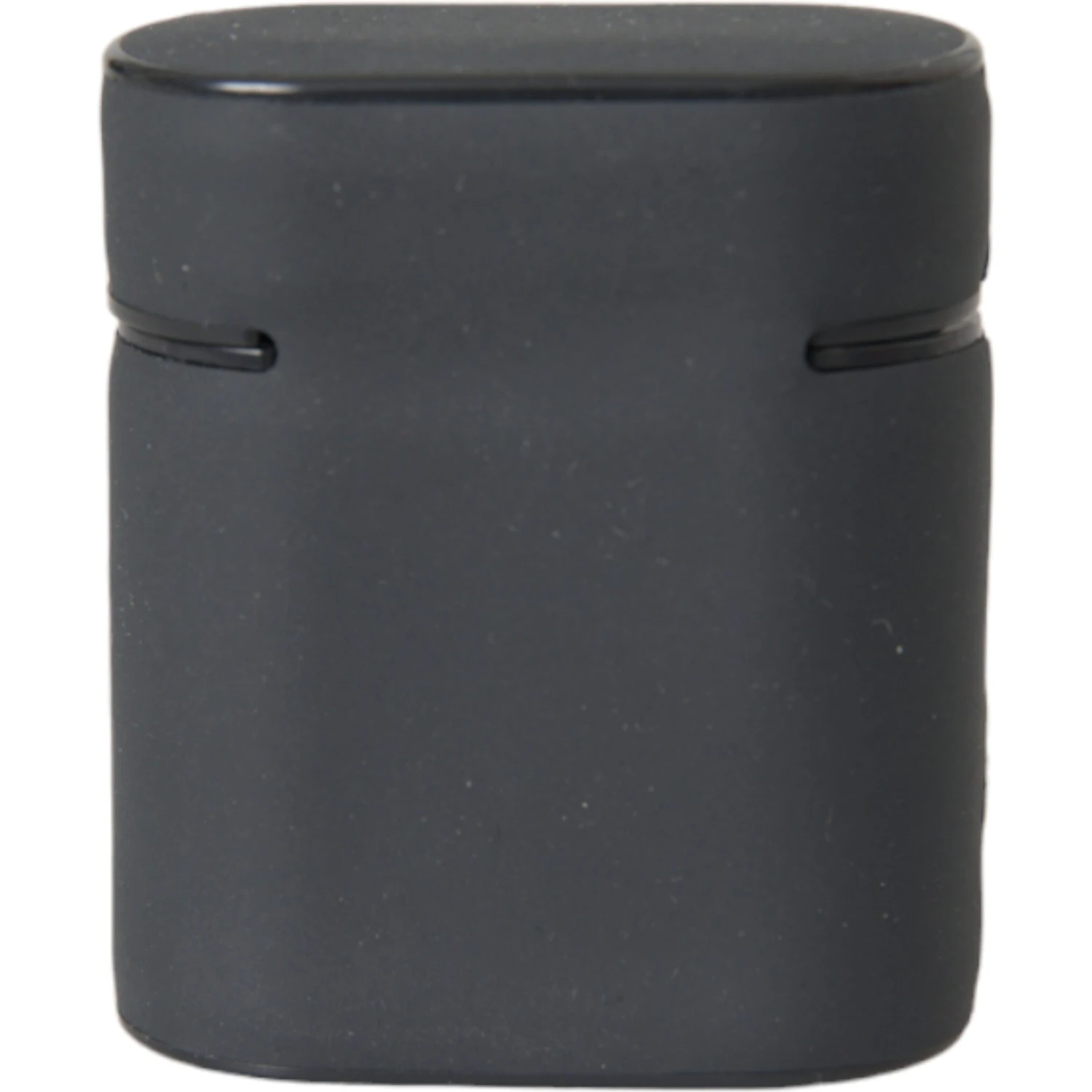 Black White Silicone Embossed Logo Airpods Case