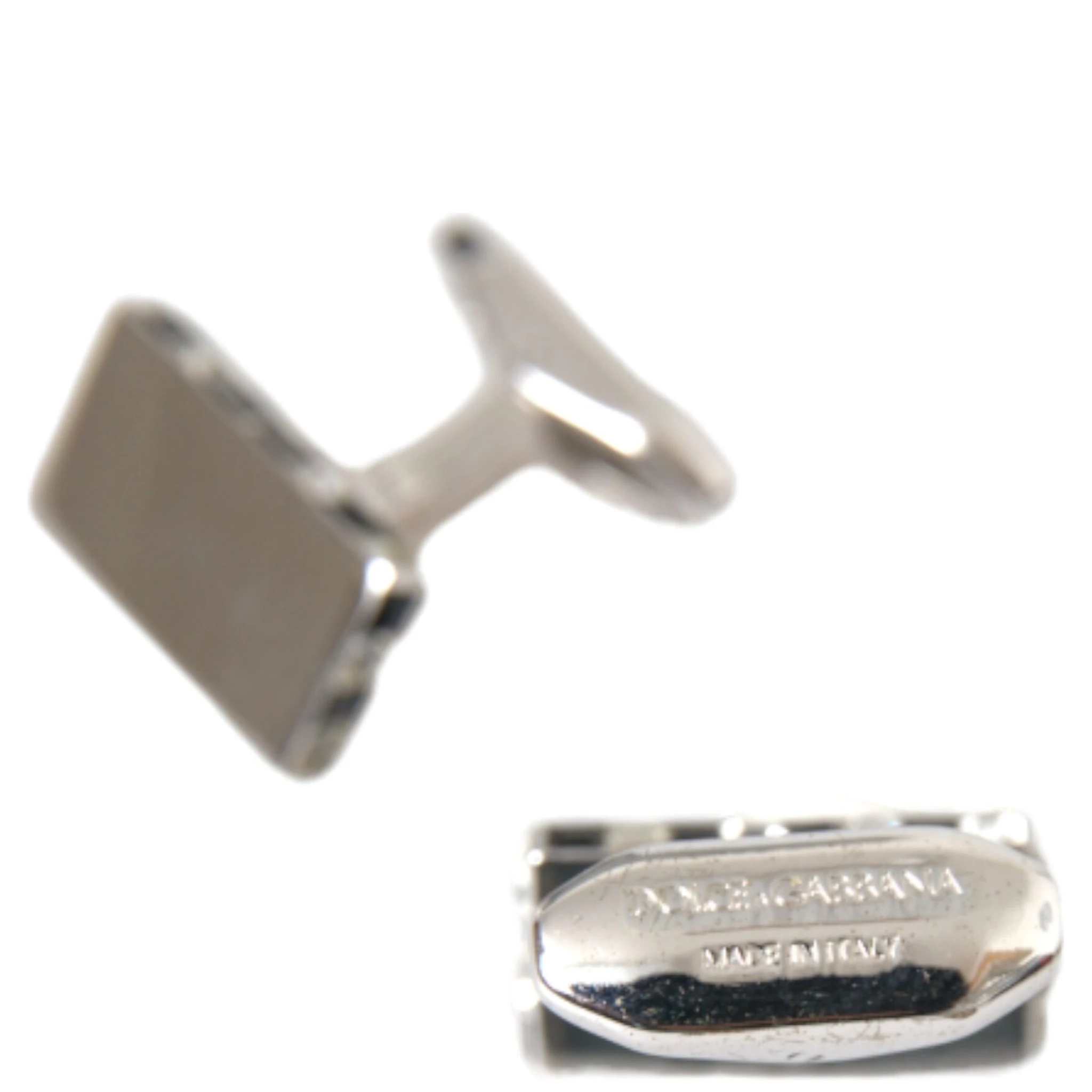 Silver Plated Metal Brass Pin Men Cufflinks