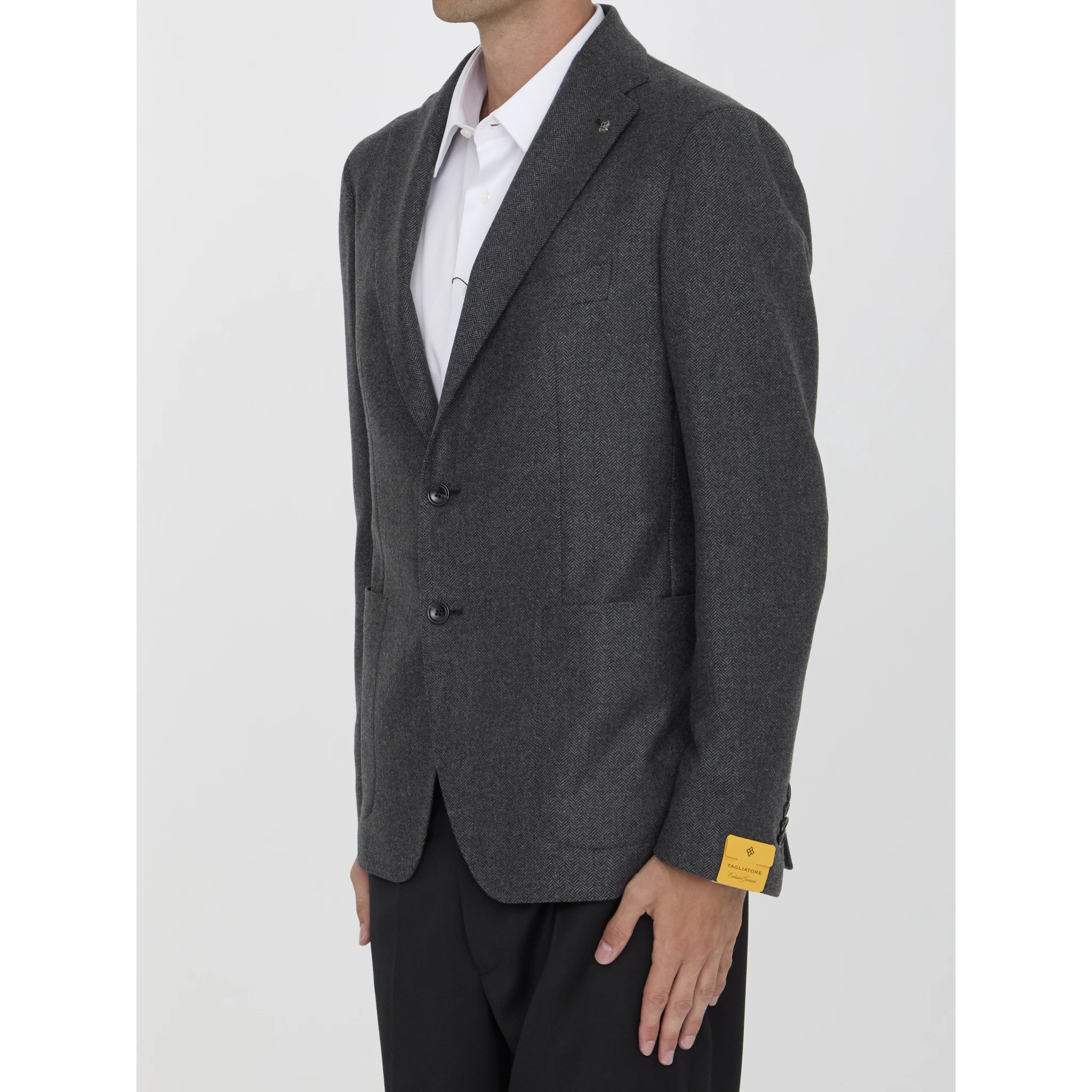 Wool and cashmere jacket