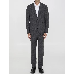 Two-piece suit in virgin wool