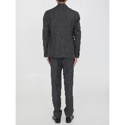 Two-piece suit in virgin wool