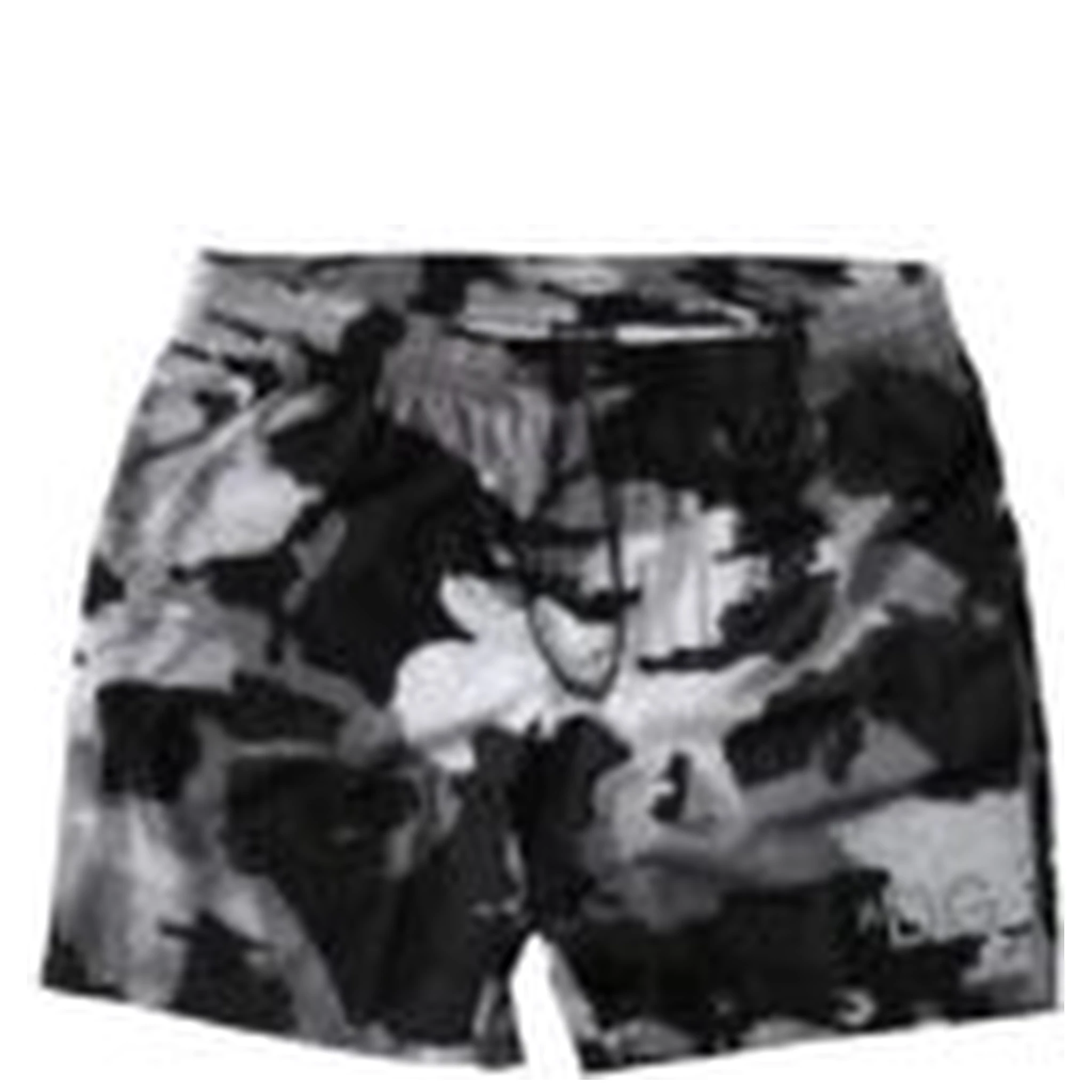 Multicolor Camouflage DG Logo Beachwear Shorts Swimwear