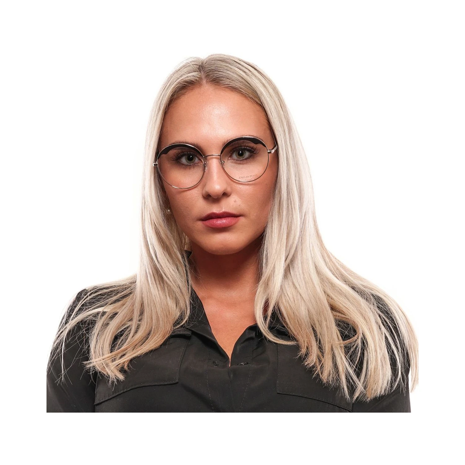 Black Metal & Plastic Glasses (Frames)