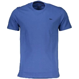 تيشيرت قطني أزرق