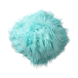 Mint Green Acrylic Fur Womens Bucket Hat