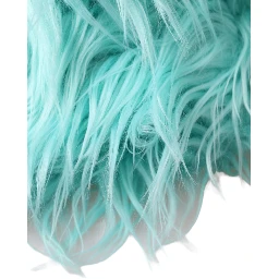 Mint Green Acrylic Fur Womens Bucket Hat