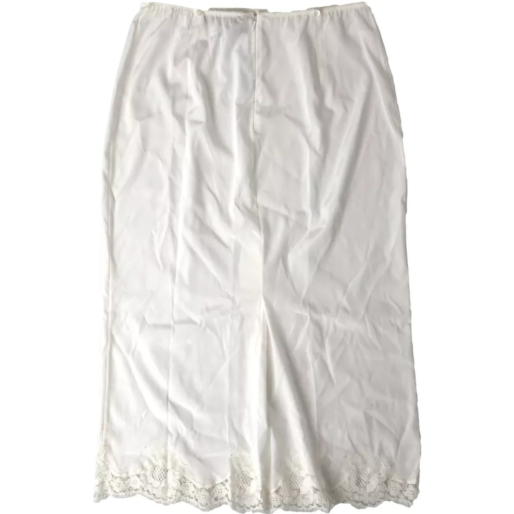 White Lingerie Half Slip Sleepwear Underwear