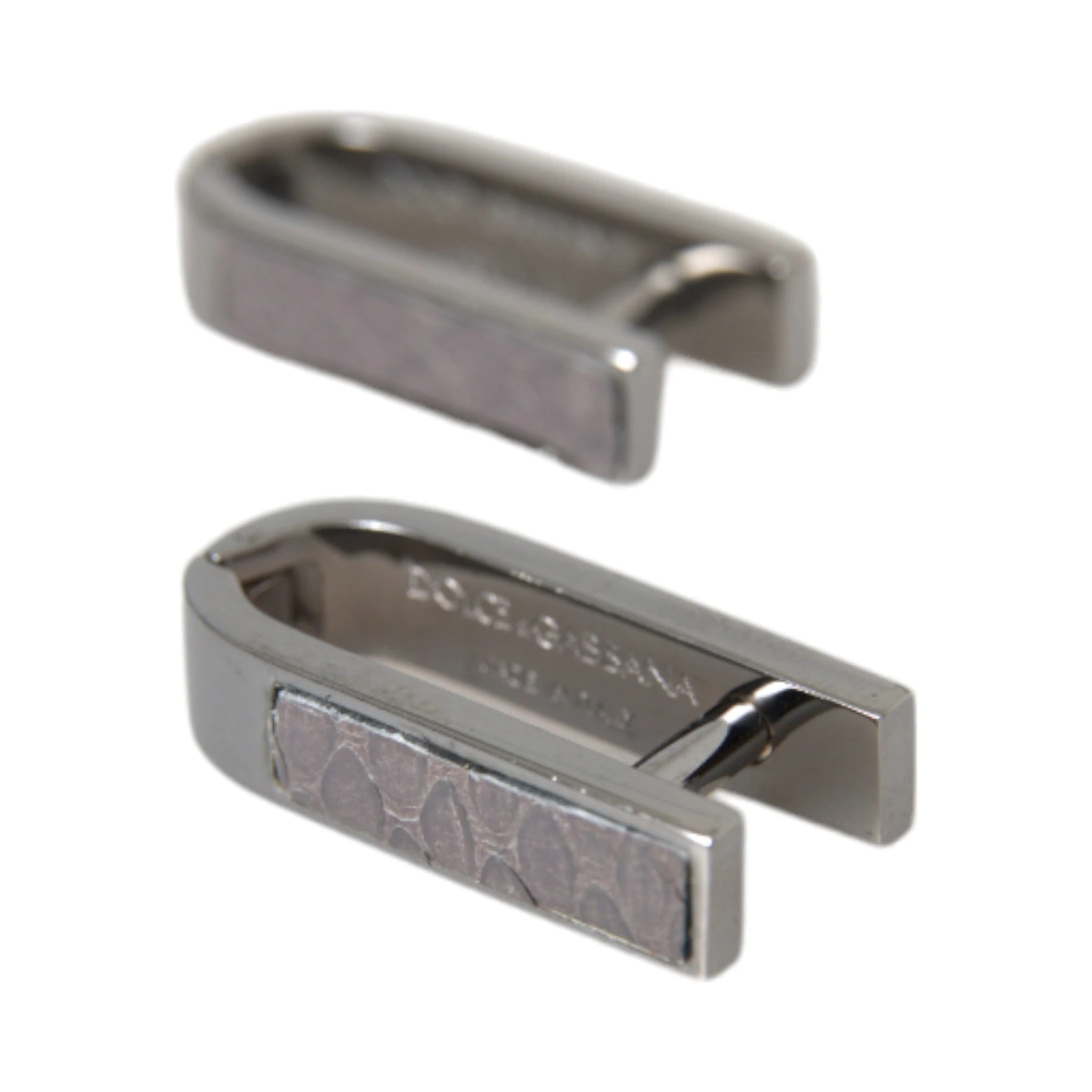 Silver Plated Metal Brass Pin Men Cufflinks