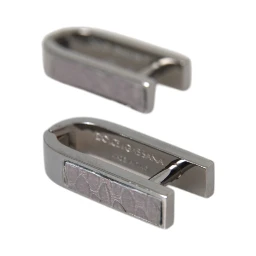 Silver Plated Metal Brass Pin Men Cufflinks