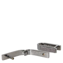 Silver Plated Metal Brass Pin Men Cufflinks