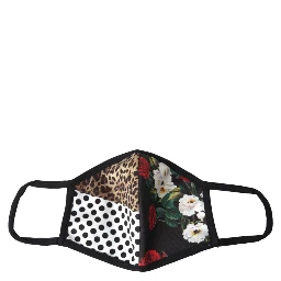 Multicolor Leopard Floral Elastic Ear Strap Face Mask