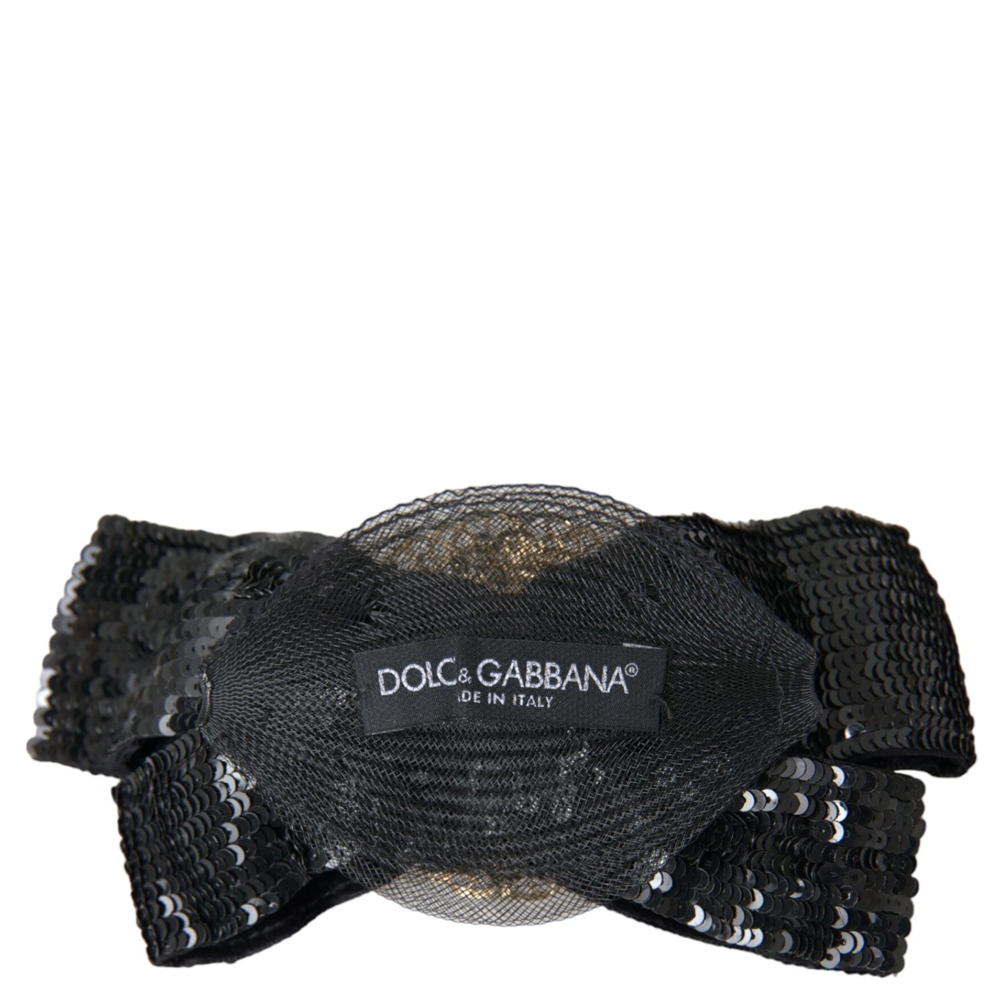 Black Sequin Pearl Handmade Brooch Hair Pin